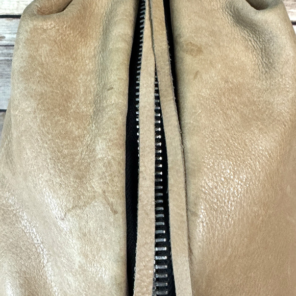 Aimee Kerstenberg Tan Brown Leather Tamitha Backpack Silver Hardware main image 11